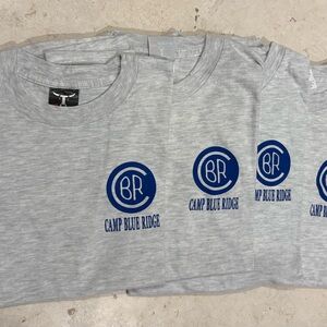 CBR Camp Blue Ridge grey T shirts  Large (14-16)